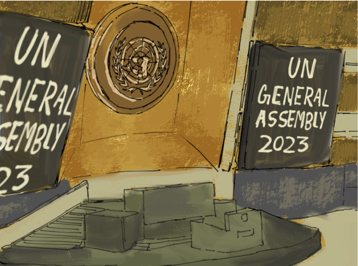 The UNGA mandates a meeting once a year to discuss any international events that cause conflict among sovereign states that are U.N. members.